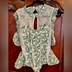 Floral Lace Women Top